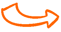 fleche orange
